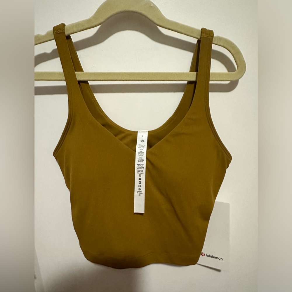 NWT Lululemon align tank women’s size 2